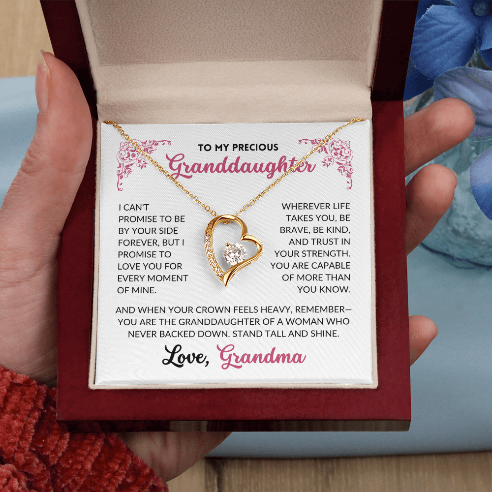 Promise To Love Your Forever - To My Granddaughter, From Grandma