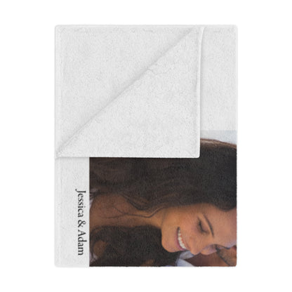 Our Love Story- Customizable Mink Touch Fleece Blanket