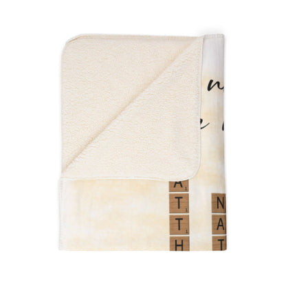 Family Crossword - Fleece Blanket