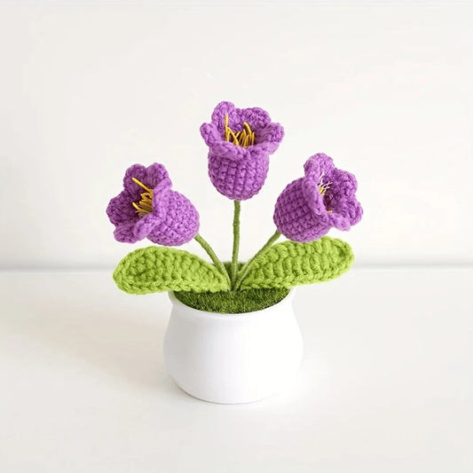 Mini Handmade Crochet Flowers