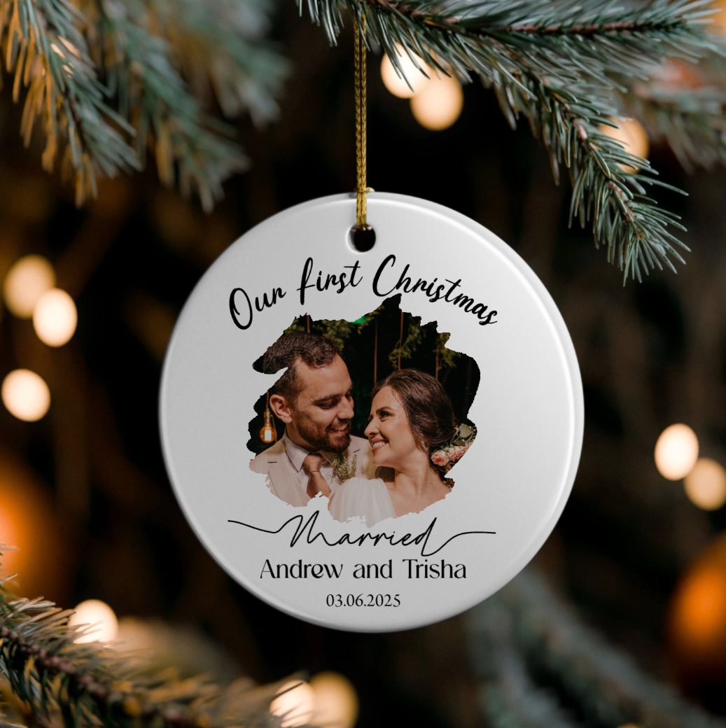 Ceramic Ornaments (2-Side Print)