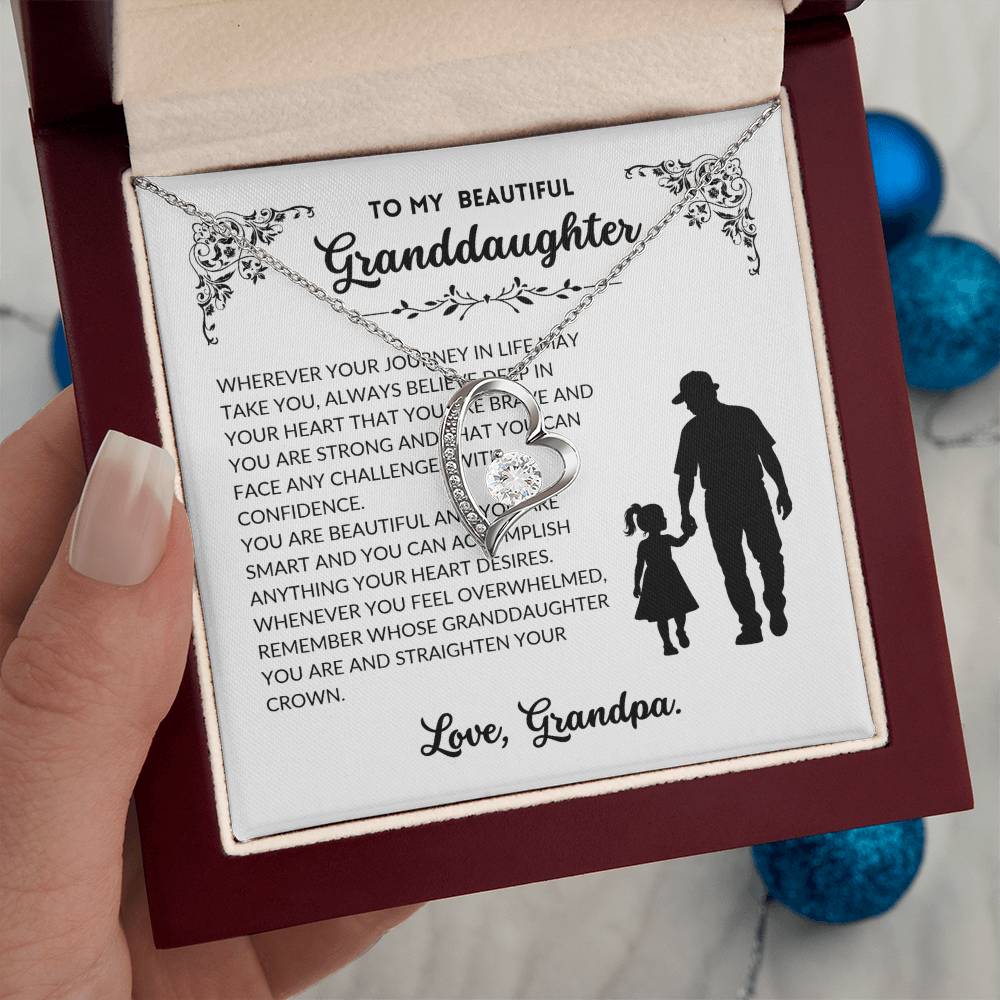 To My Beautiful Granddaughter - A005