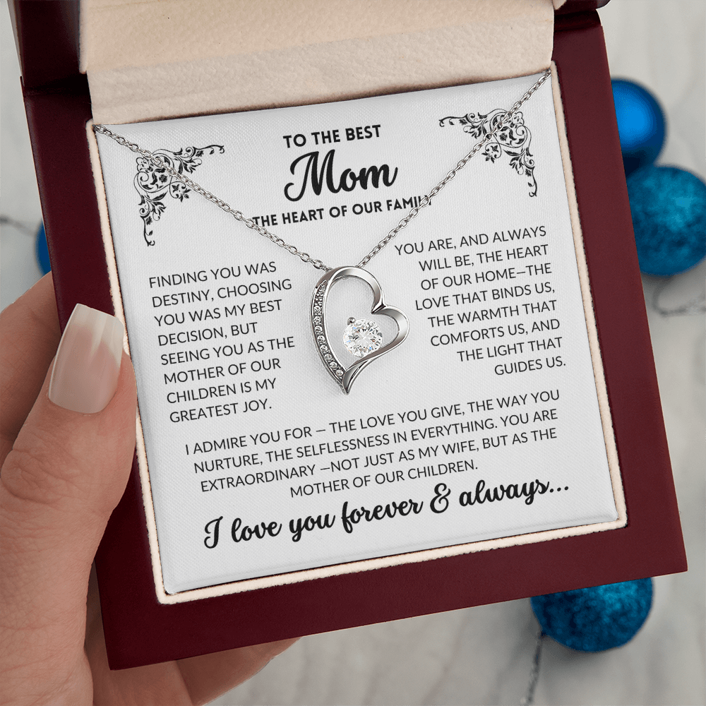 (Almost Sold Out) You Are My Best Decision - To The Best Mom, Heart of Our Family (B/W)