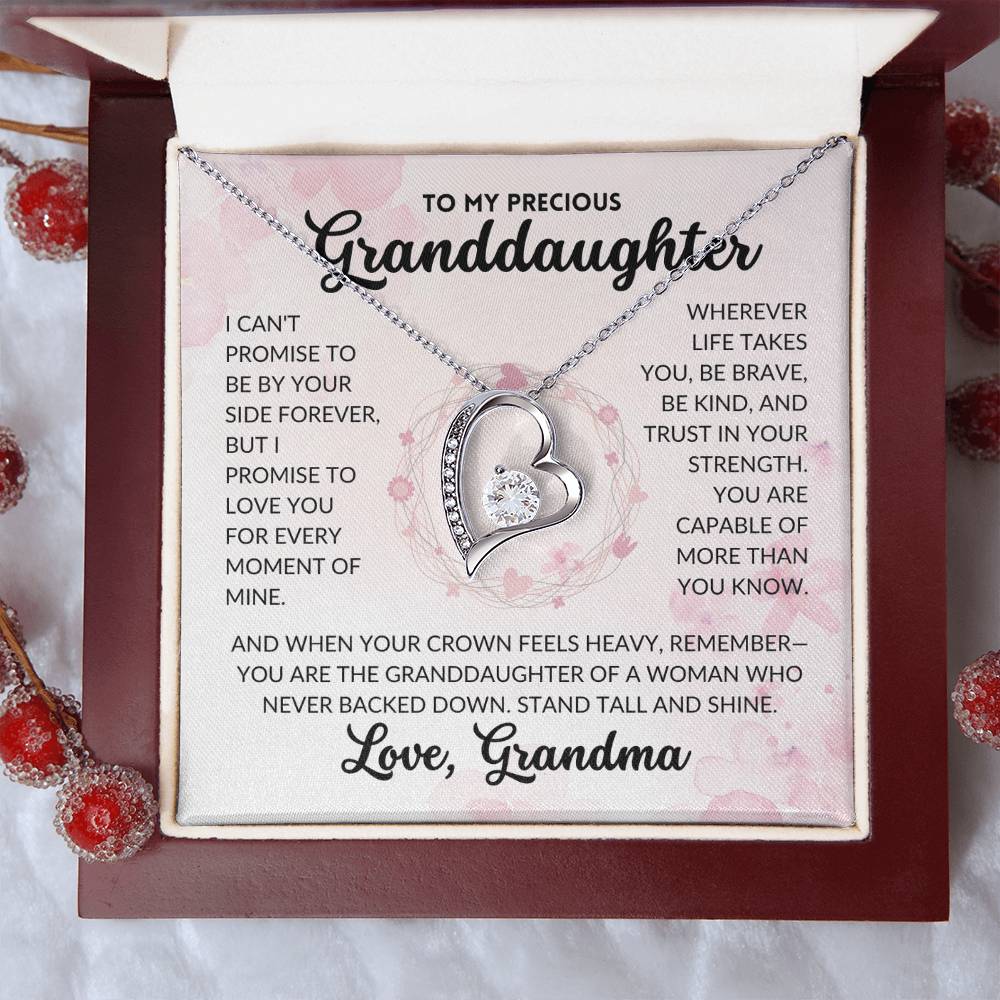 Forever Love Necklace - To My Granddaughter, From Grandma