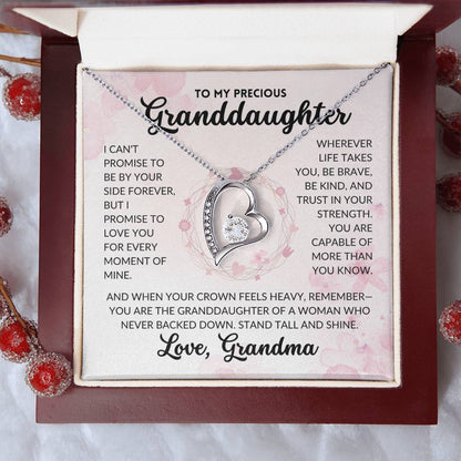 Forever Love Necklace - To My Granddaughter, From Grandma