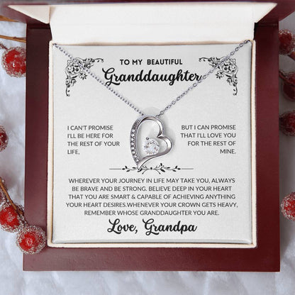 To My Beautiful Granddaughter - A003