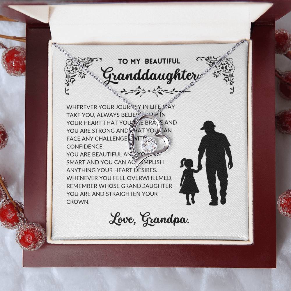 To My Beautiful Granddaughter - A005