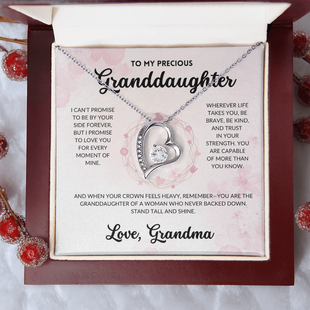 Eternal Love Necklace - To Granddaughter, From Grandma