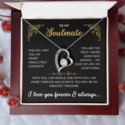To My Soulmate - You Are My Home (Black Background)
