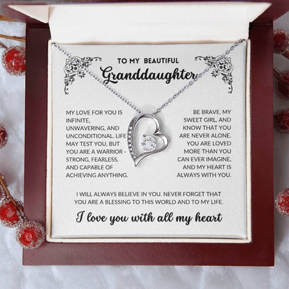 To My Beautiful Granddaughter - A004