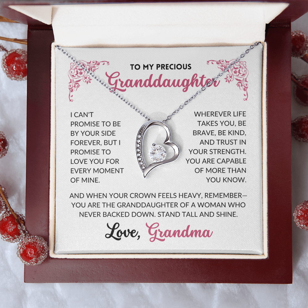 Promise To Love Your Forever - To My Granddaughter, From Grandma