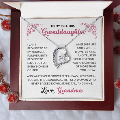 Promise To Love Your Forever - To My Granddaughter, From Grandma