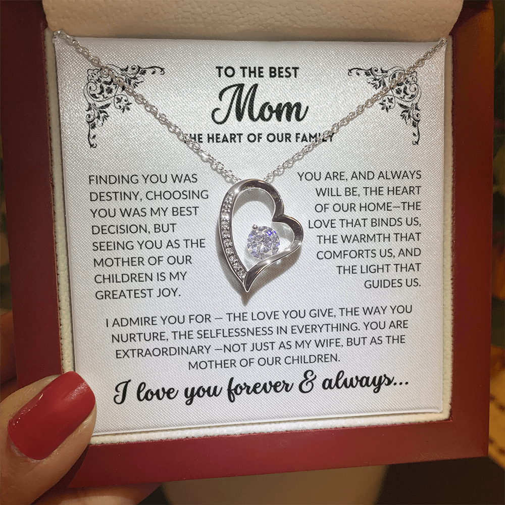 (Almost Sold Out) You Are My Best Decision - To The Best Mom, Heart of Our Family (B/W)