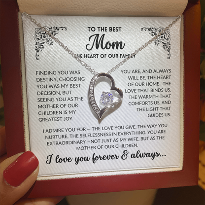 (Almost Sold Out) You Are My Best Decision - To The Best Mom, Heart of Our Family (B/W)