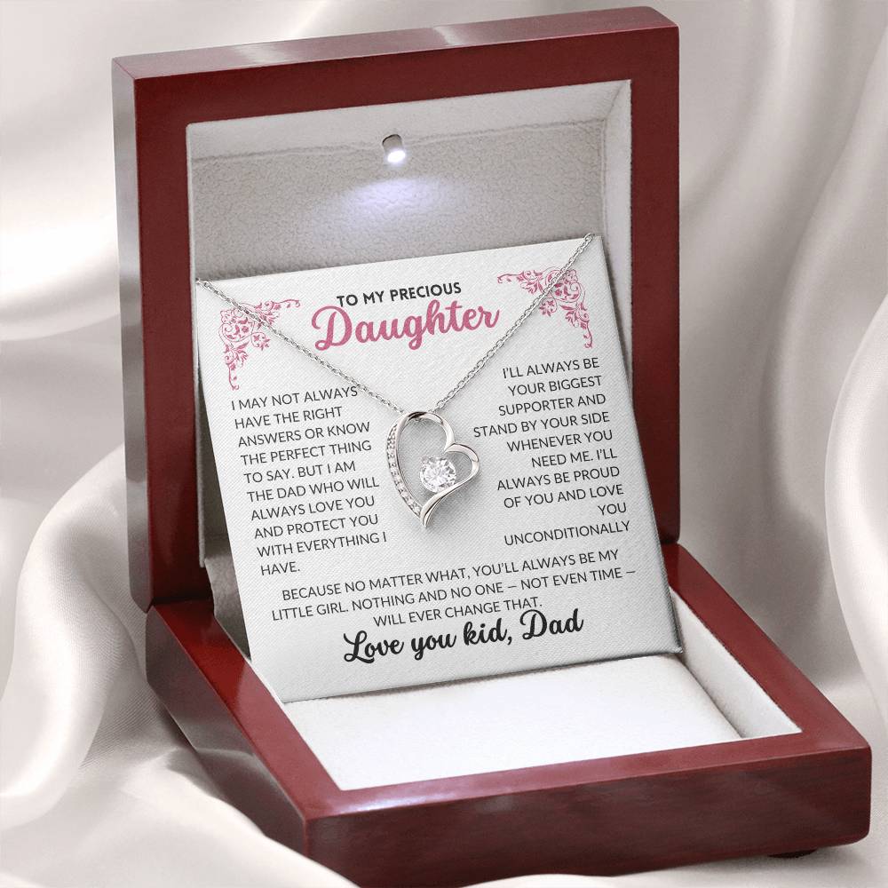 (Almost Sold Out)"You'll Always Be My Little Girl" Necklace