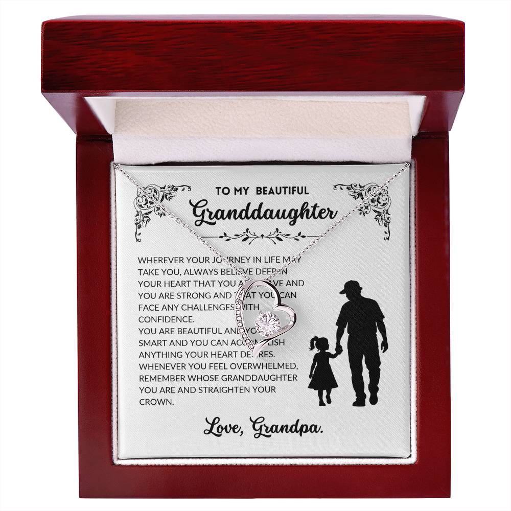 To My Beautiful Granddaughter - A005