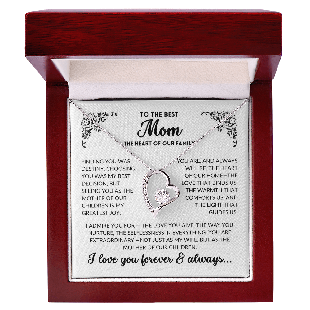 (Almost Sold Out) You Are My Best Decision - To The Best Mom, Heart of Our Family (B/W)
