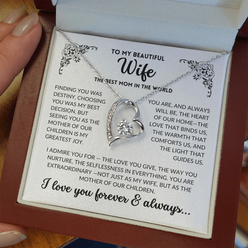 (Almost Sold Out) You are my Best Decision - To My Wife, The Best Mom (B/W)