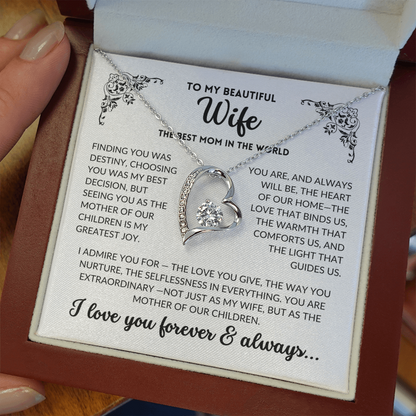 (Almost Sold Out) You are my Best Decision - To My Wife, The Best Mom (B/W)