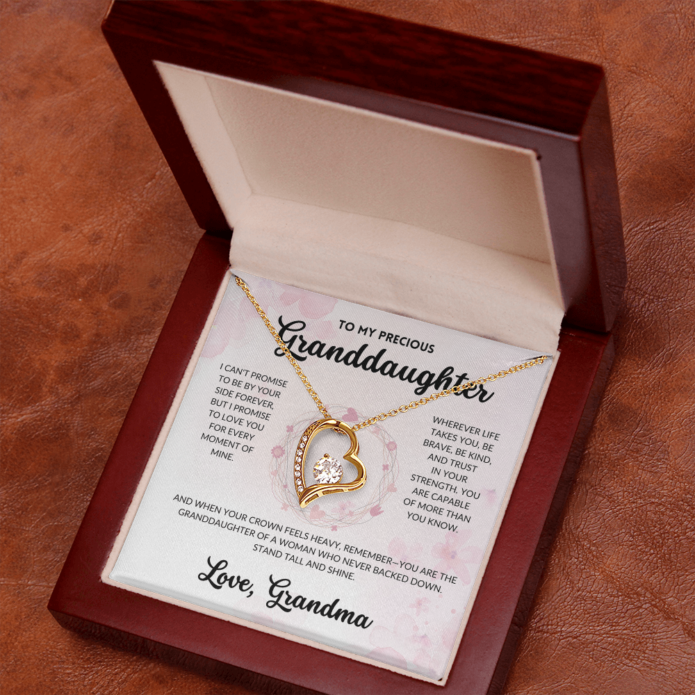 Eternal Love Necklace - To Granddaughter, From Grandma