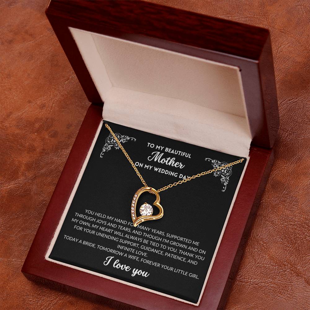 To My Beautiful Mother On My Wedding Day - M005