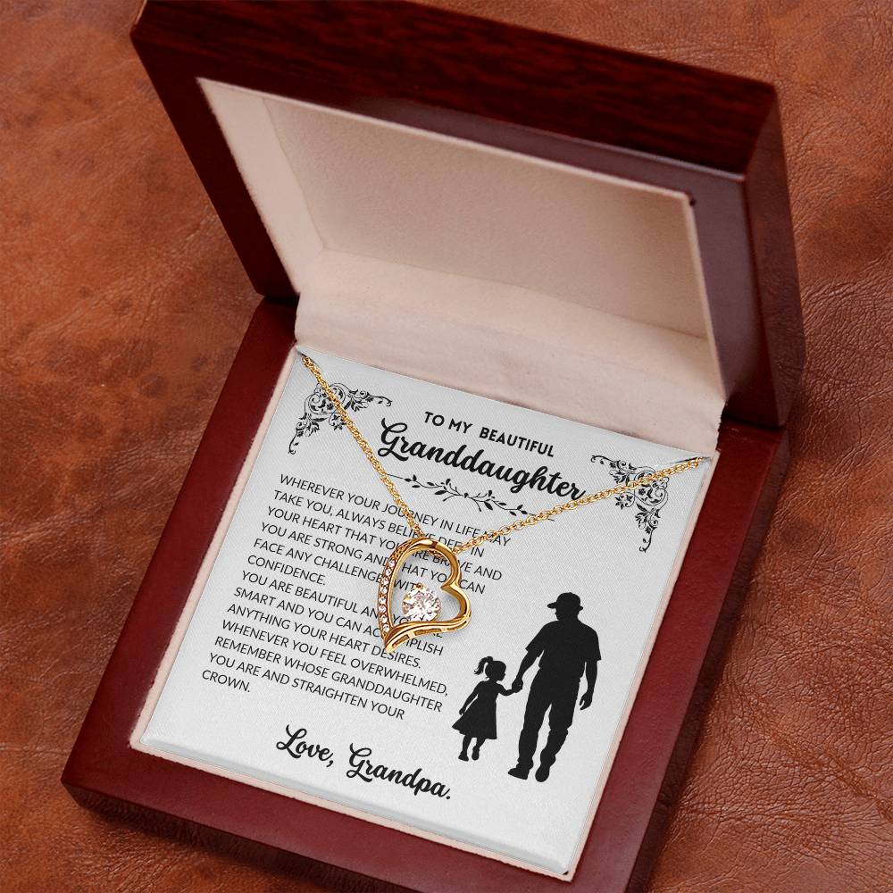 To My Beautiful Granddaughter - A005