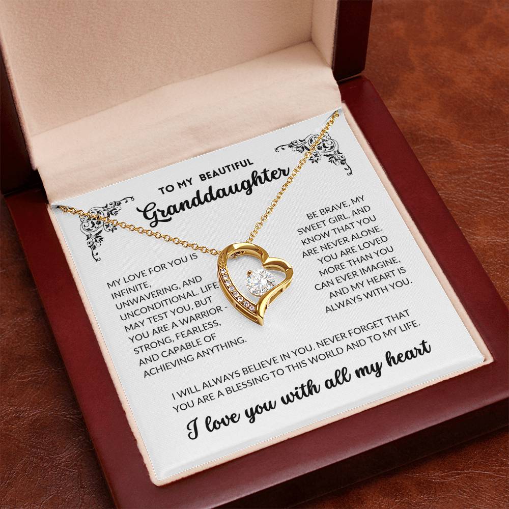 To My Beautiful Granddaughter - A004