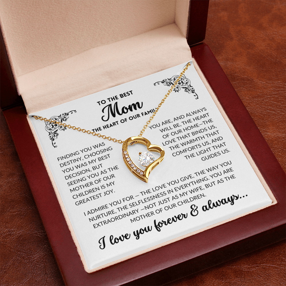 (Almost Sold Out) You Are My Best Decision - To The Best Mom, Heart of Our Family (B/W)