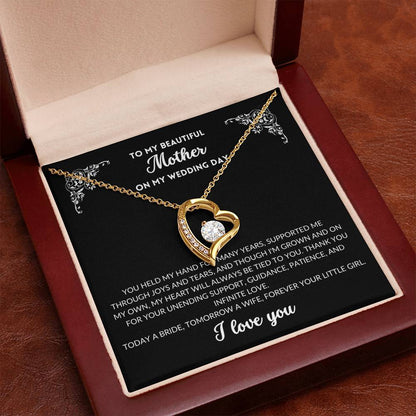 To My Beautiful Mother On My Wedding Day - M005