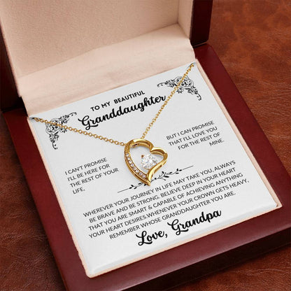 To My Beautiful Granddaughter - A003