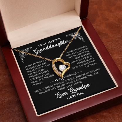 To My Beautiful Granddaughter - A002