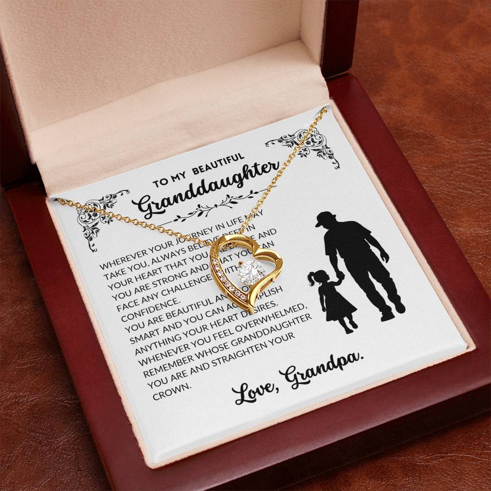 To My Beautiful Granddaughter - A005
