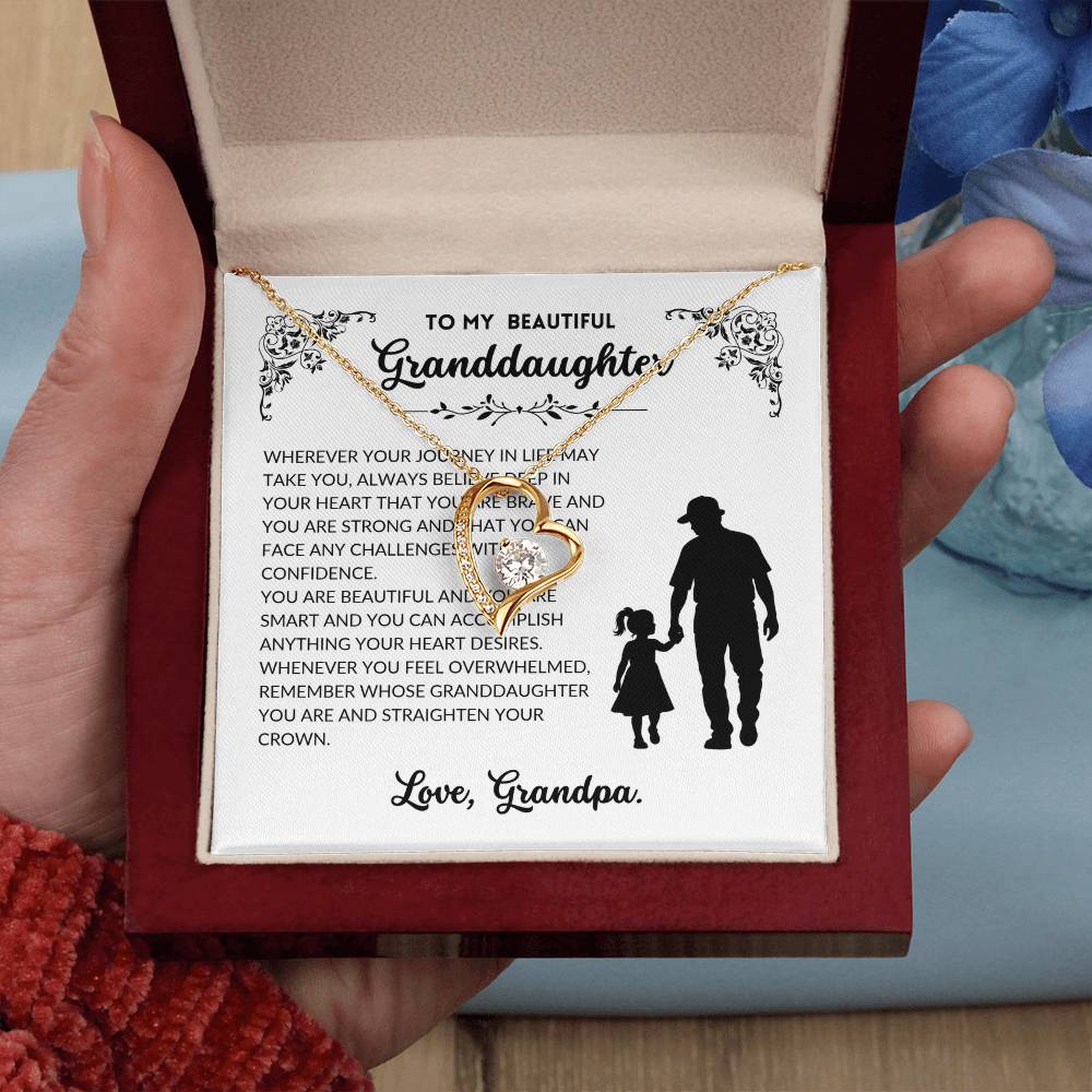To My Beautiful Granddaughter - A005