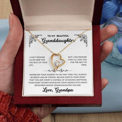 To My Beautiful Granddaughter - A003