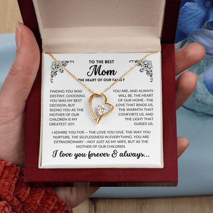 (Almost Sold Out) You Are My Best Decision - To The Best Mom, Heart of Our Family (B/W)