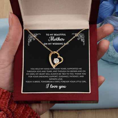 To My Beautiful Mother On My Wedding Day - M005