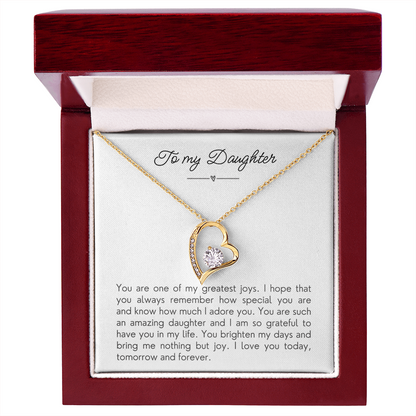 To My Daughter, I Will Always Love You - Q009