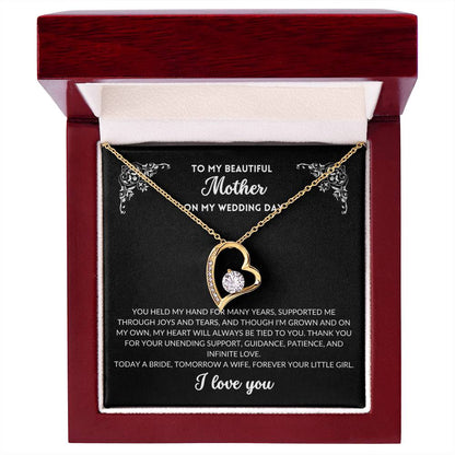 To My Beautiful Mother On My Wedding Day - M005