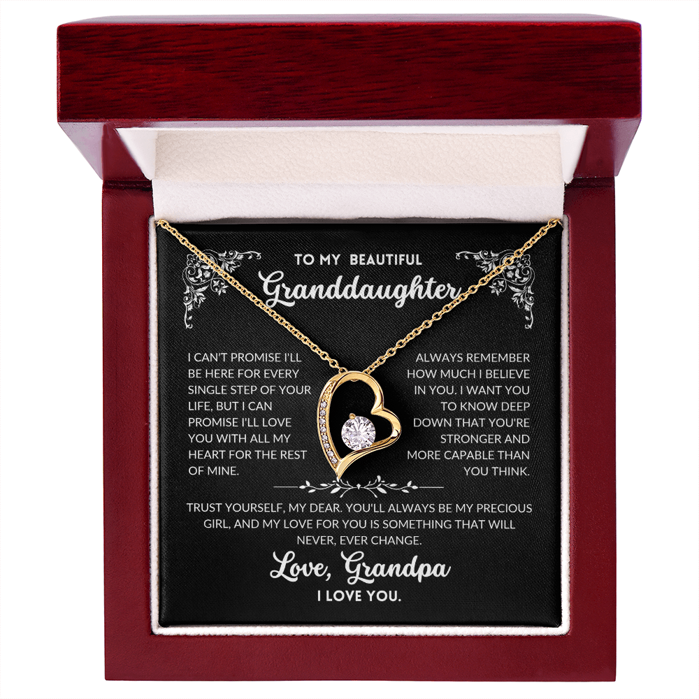 To My Beautiful Granddaughter - A002