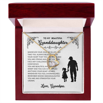 To My Beautiful Granddaughter - A005