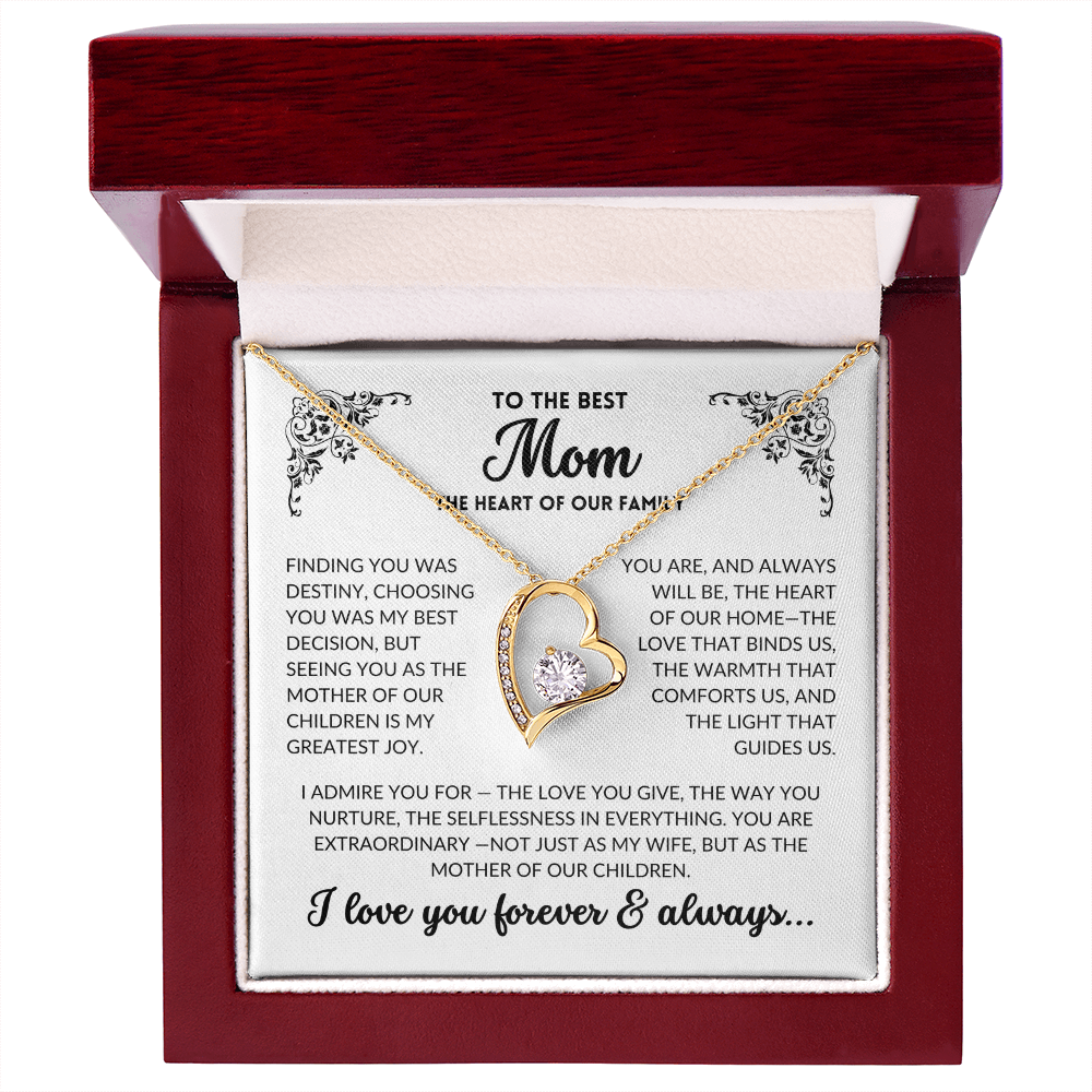 (Almost Sold Out) You Are My Best Decision - To The Best Mom, Heart of Our Family (B/W)