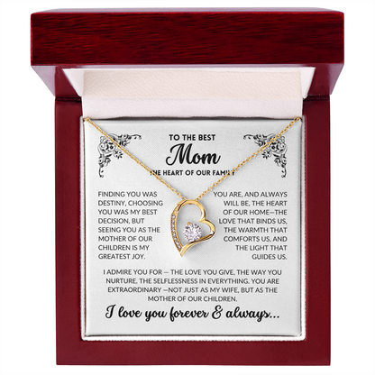 (Almost Sold Out) You Are My Best Decision - To The Best Mom, Heart of Our Family (B/W)