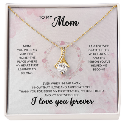 Serene Grace Necklace - To My Mom