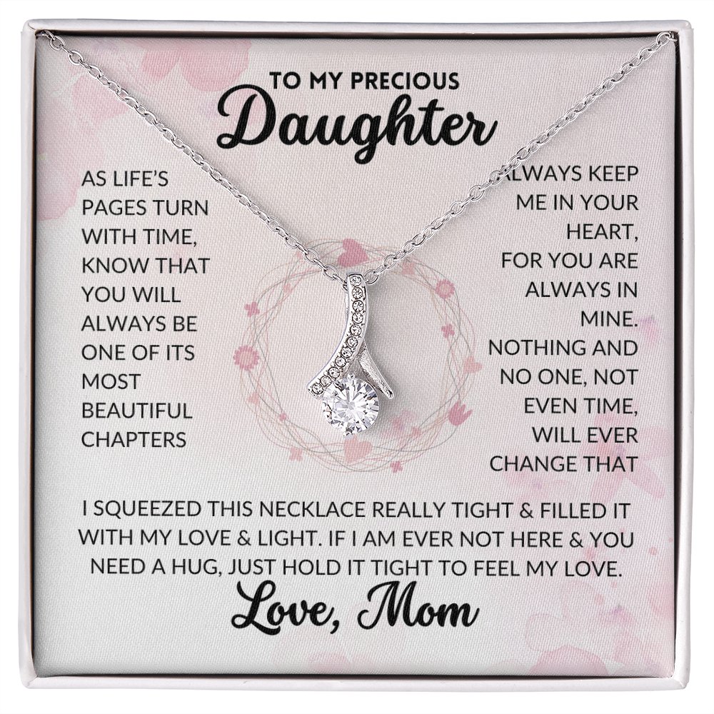 Serene Grace Necklace - To My Daughter, From Mom