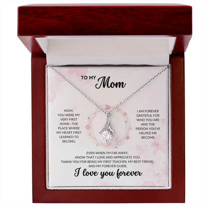 Serene Grace Necklace - To My Mom