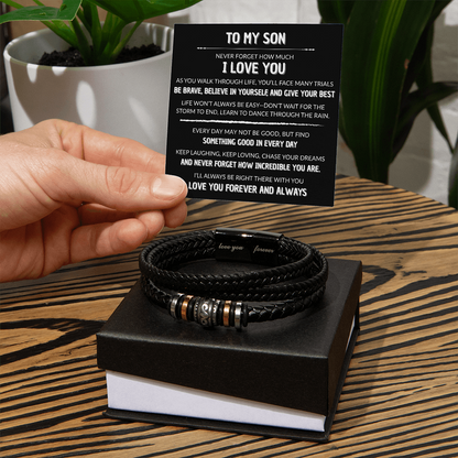 To My Son - Be Brave & Give Your Best