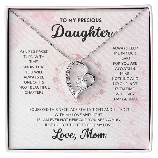 Eternal Love Necklace - To My Daughter, From Mom