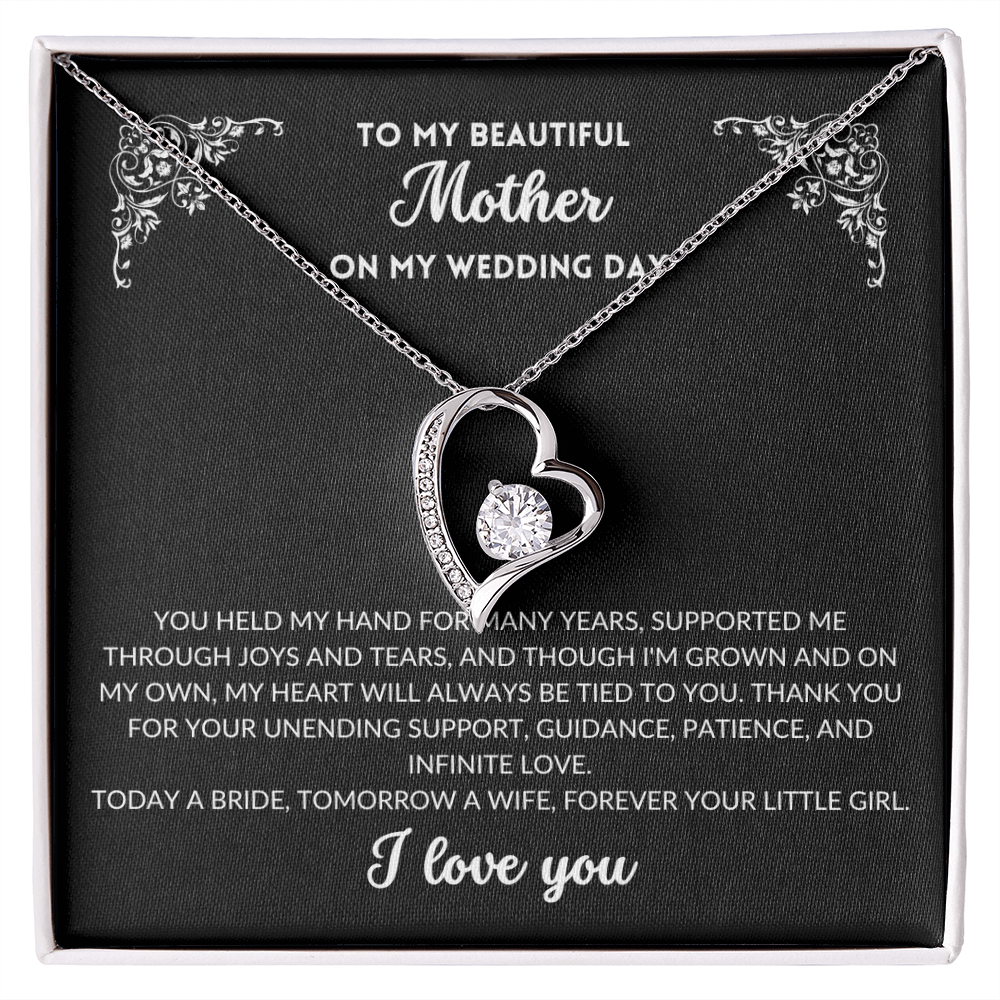 To My Beautiful Mother On My Wedding Day - M005