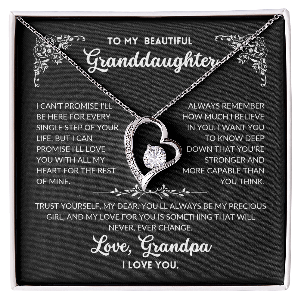 To My Beautiful Granddaughter - A002
