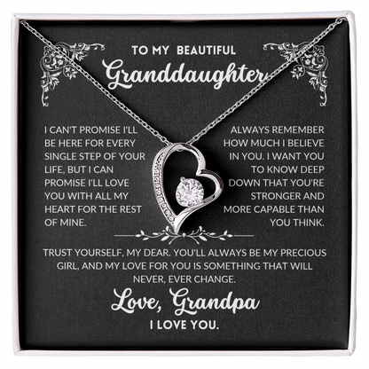 To My Beautiful Granddaughter - A002